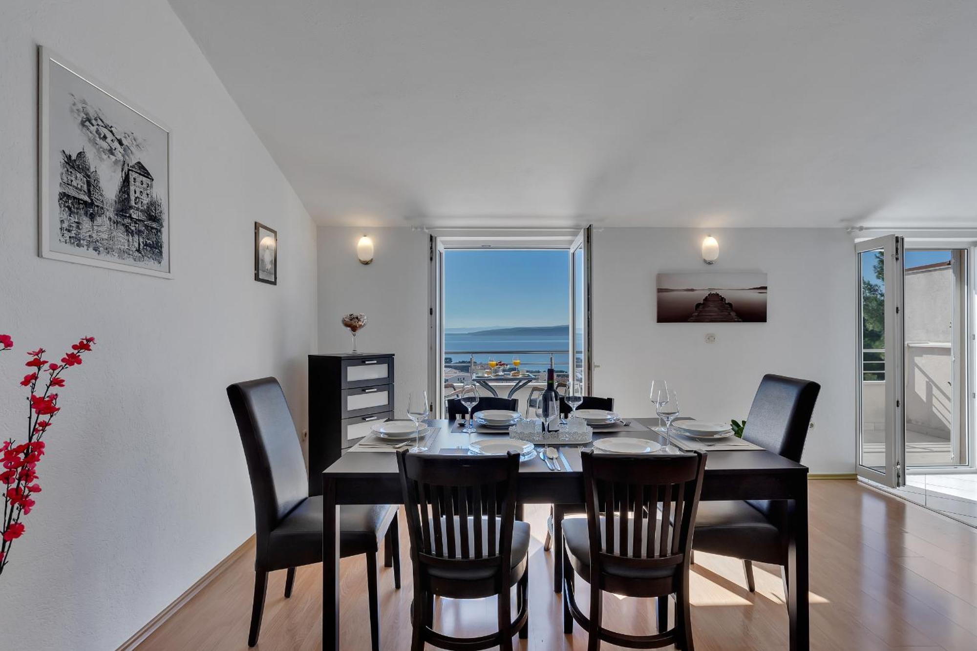 Apartman Sara Baška Voda Extérieur photo